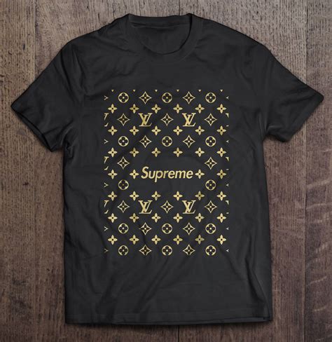 supreme x louis vuitton t shirt marrone|louis vuitton sweatpants.